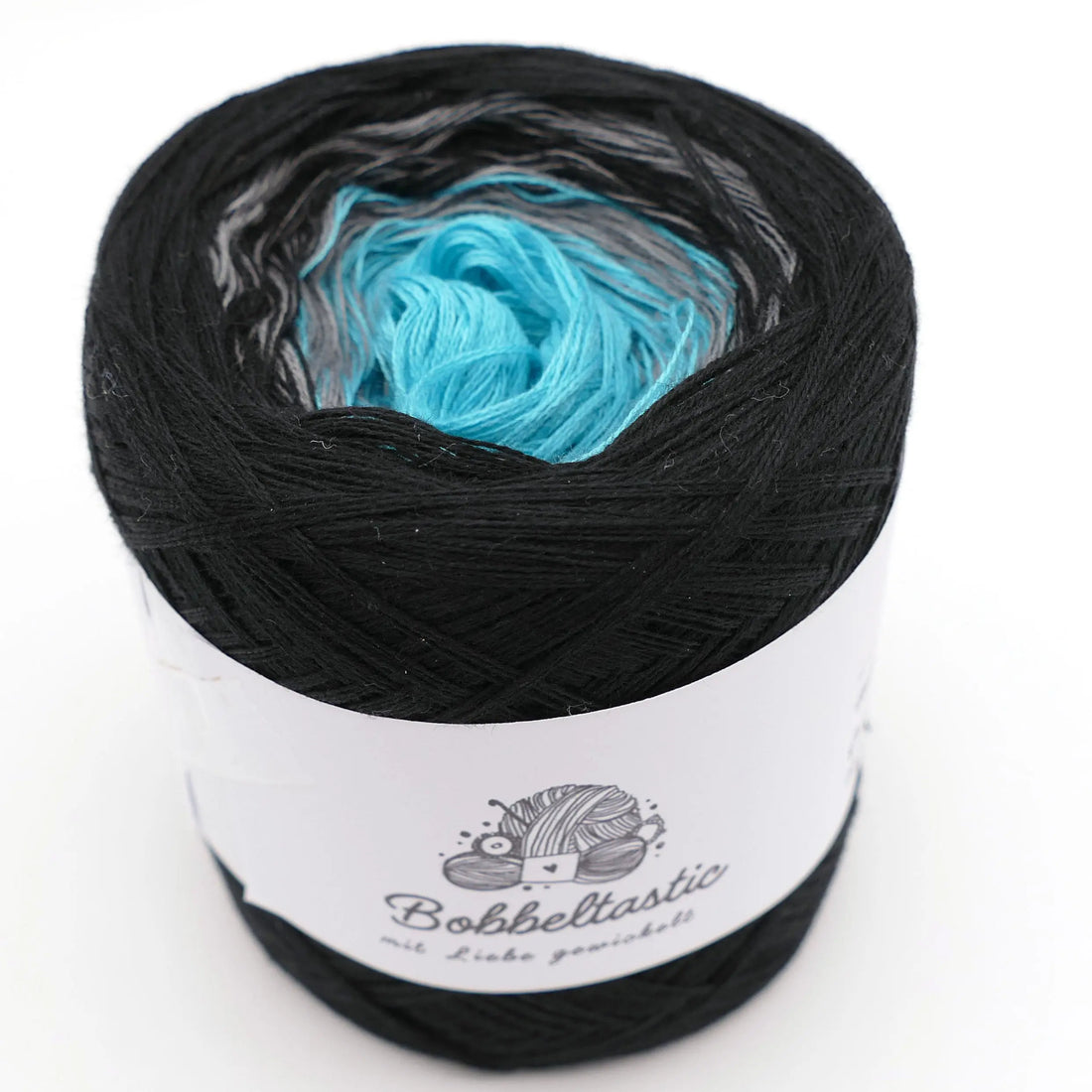 Bobbel Farbverlaufsgarn Tealscape Nightfall Bobbeltastic