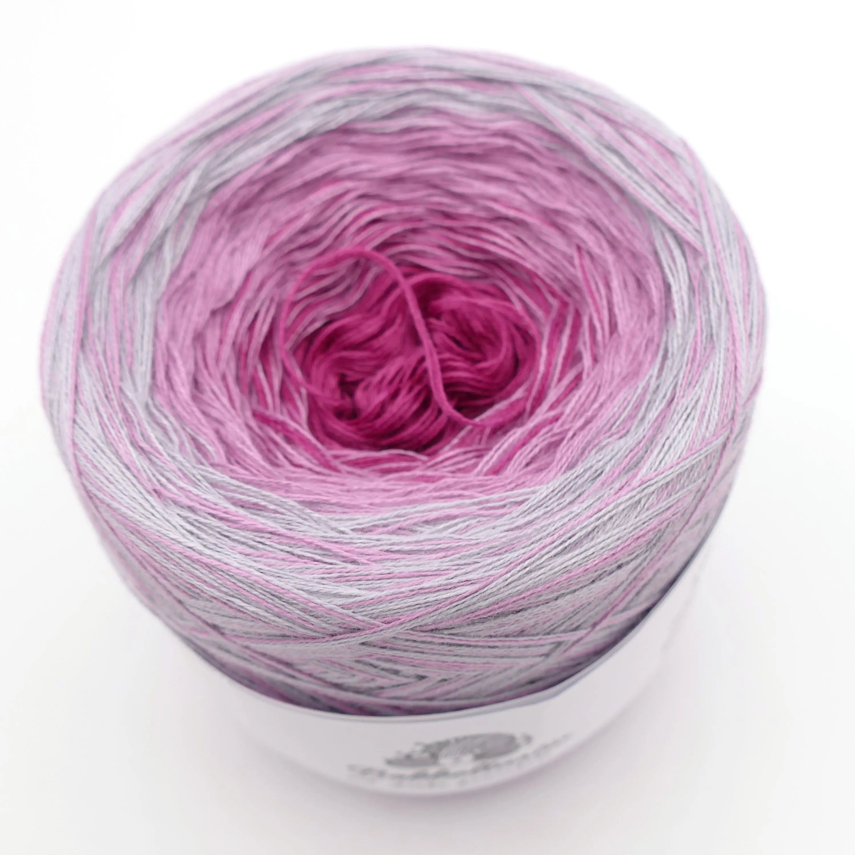 Bobbel Farbverlaufsgarn Rasberry Slate Bobbeltastic