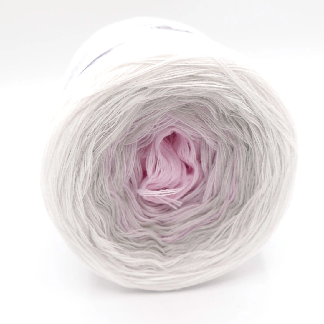 Bobbel Farbverlaufsgarn Silberrosa Serenade Bobbeltastic