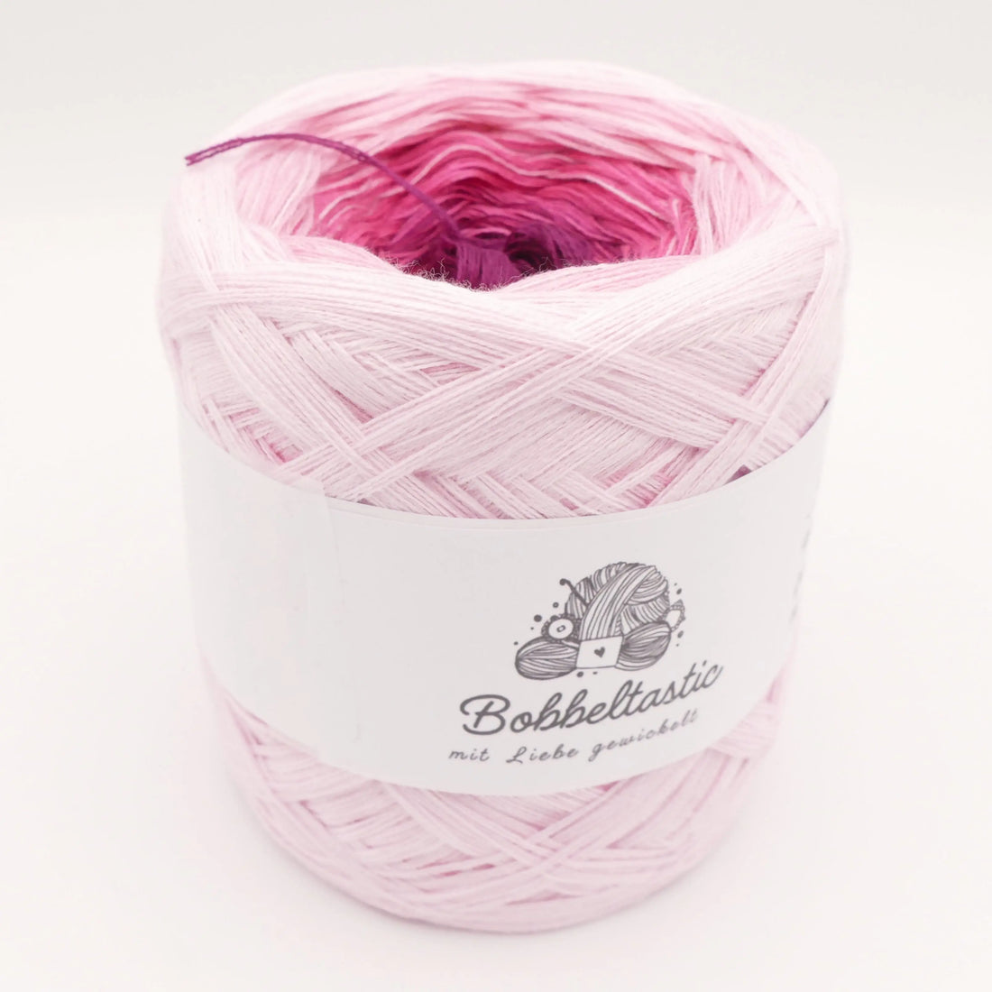 Bobbel Farbverlaufsgarn Rosa Fantasie Bobbeltastic