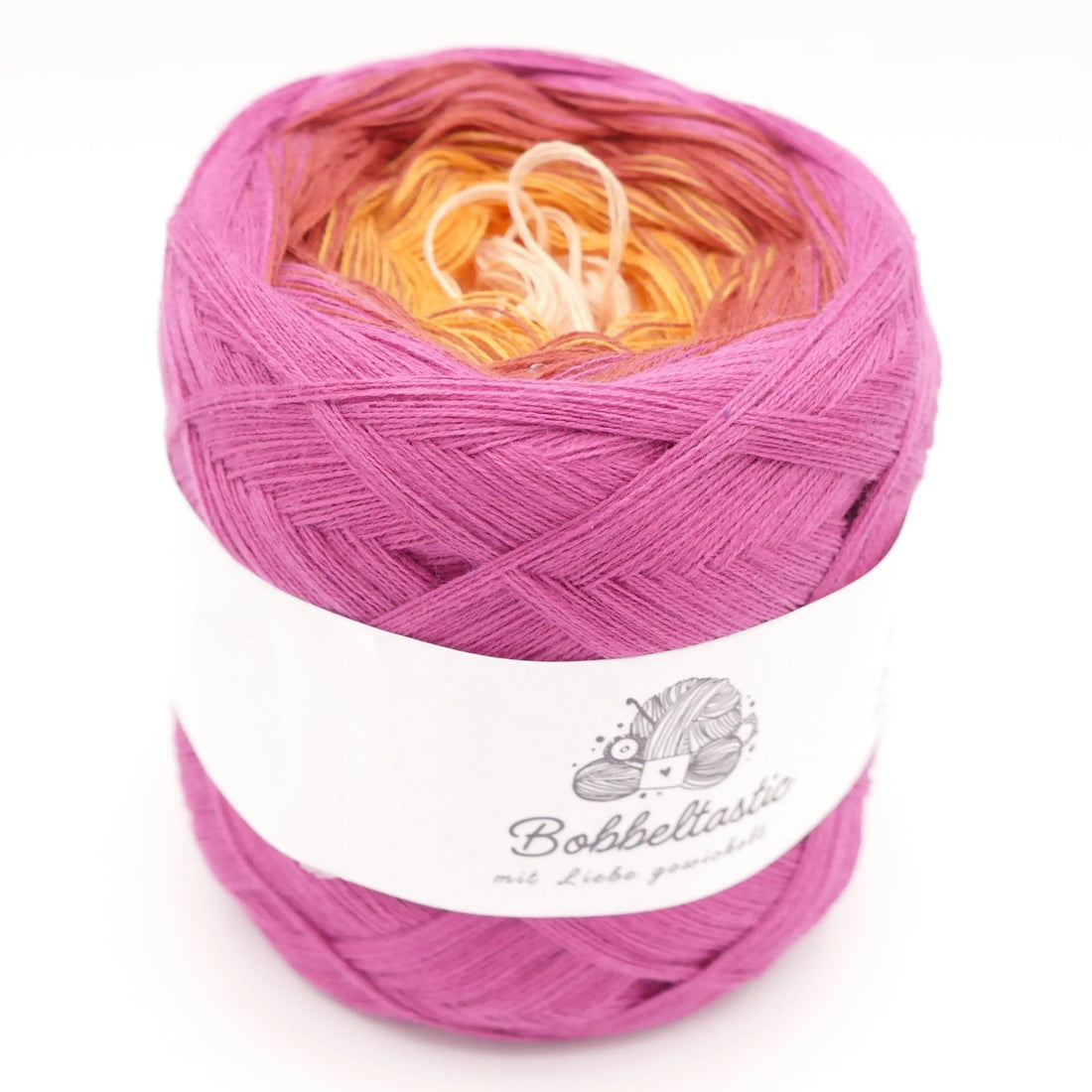 Bobbel Farbverlaufsgarn Sonnenbeere Bobbeltastic