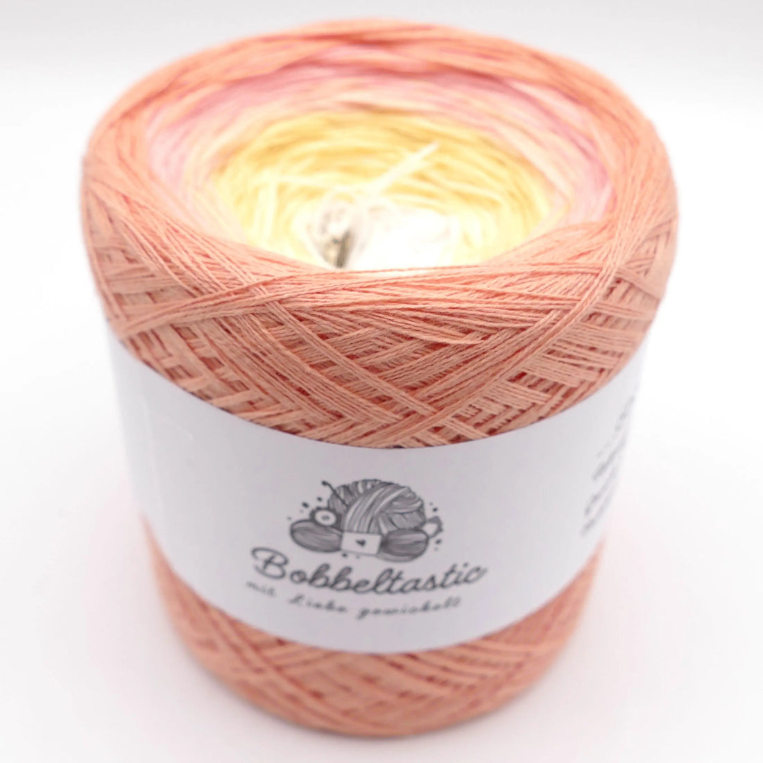 Bobbel Farbverlaufsgarn Glückssträhne Bobbeltastic