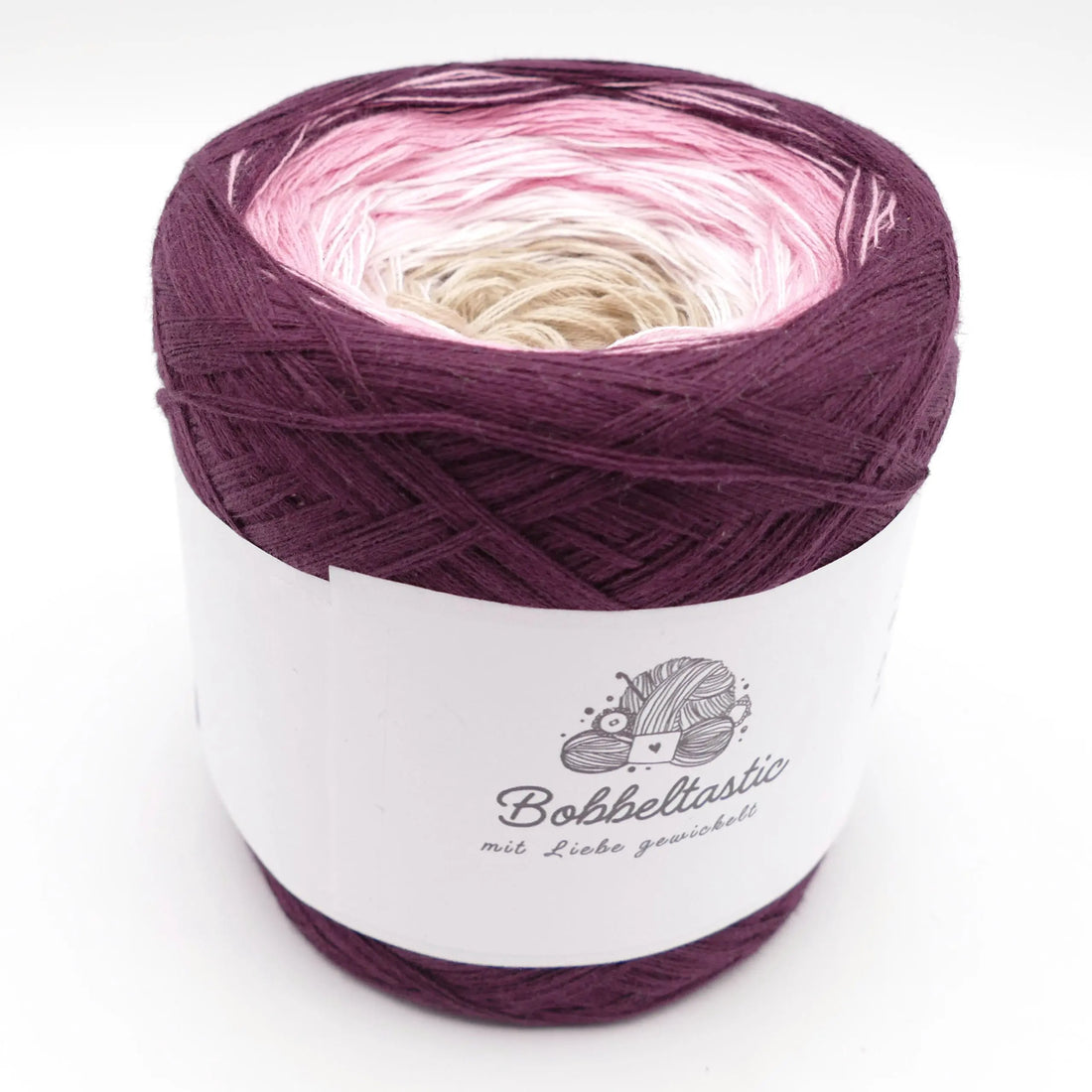 Bobbel Farbverlaufsgarn Chianti Rose - Bobbeltastic