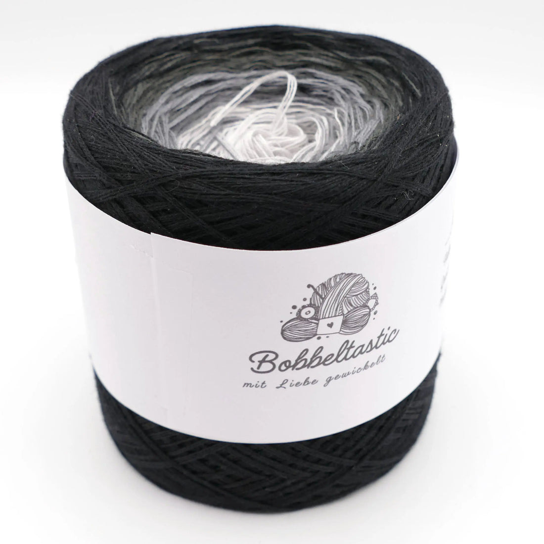 Bobbel Farbverlaufsgarn Mitternachtsnebel Bobbeltastic