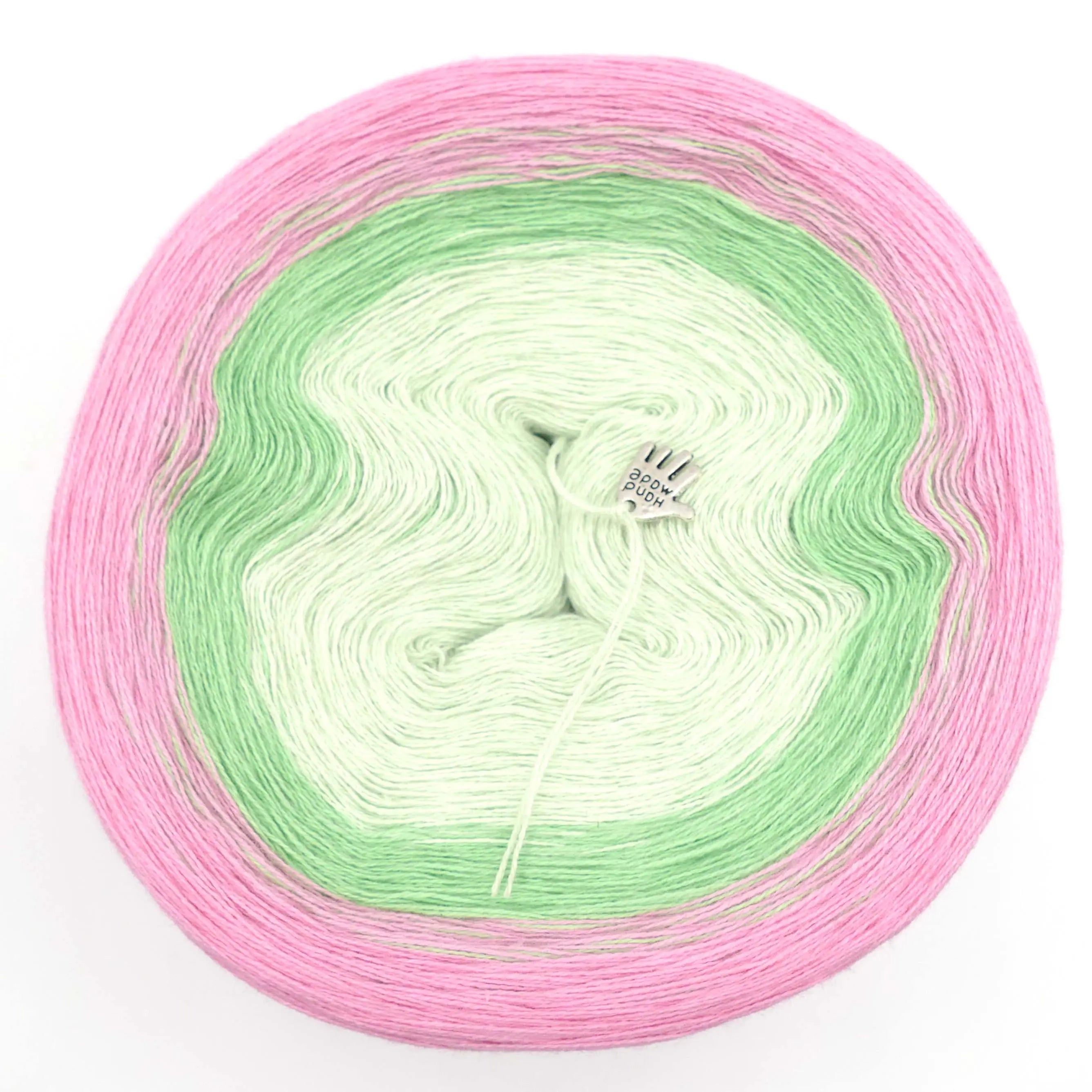 Bobbel Farbverlaufsgarn Rosenknospe Bobbeltastic