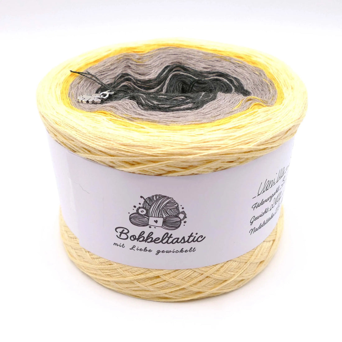 Bobbel Farbverlaufsgarn Vanilla Slate Bobbeltastic