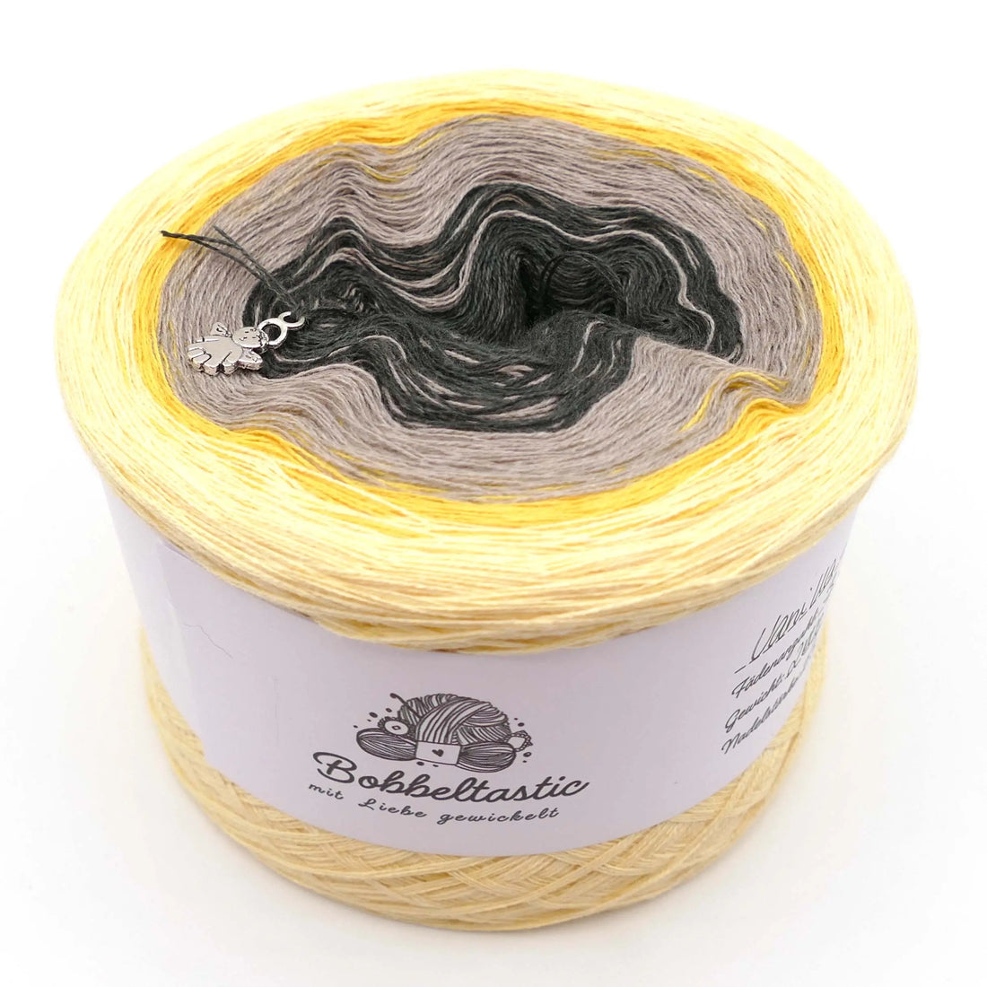 Bobbel Farbverlaufsgarn Vanilla Slate Bobbeltastic