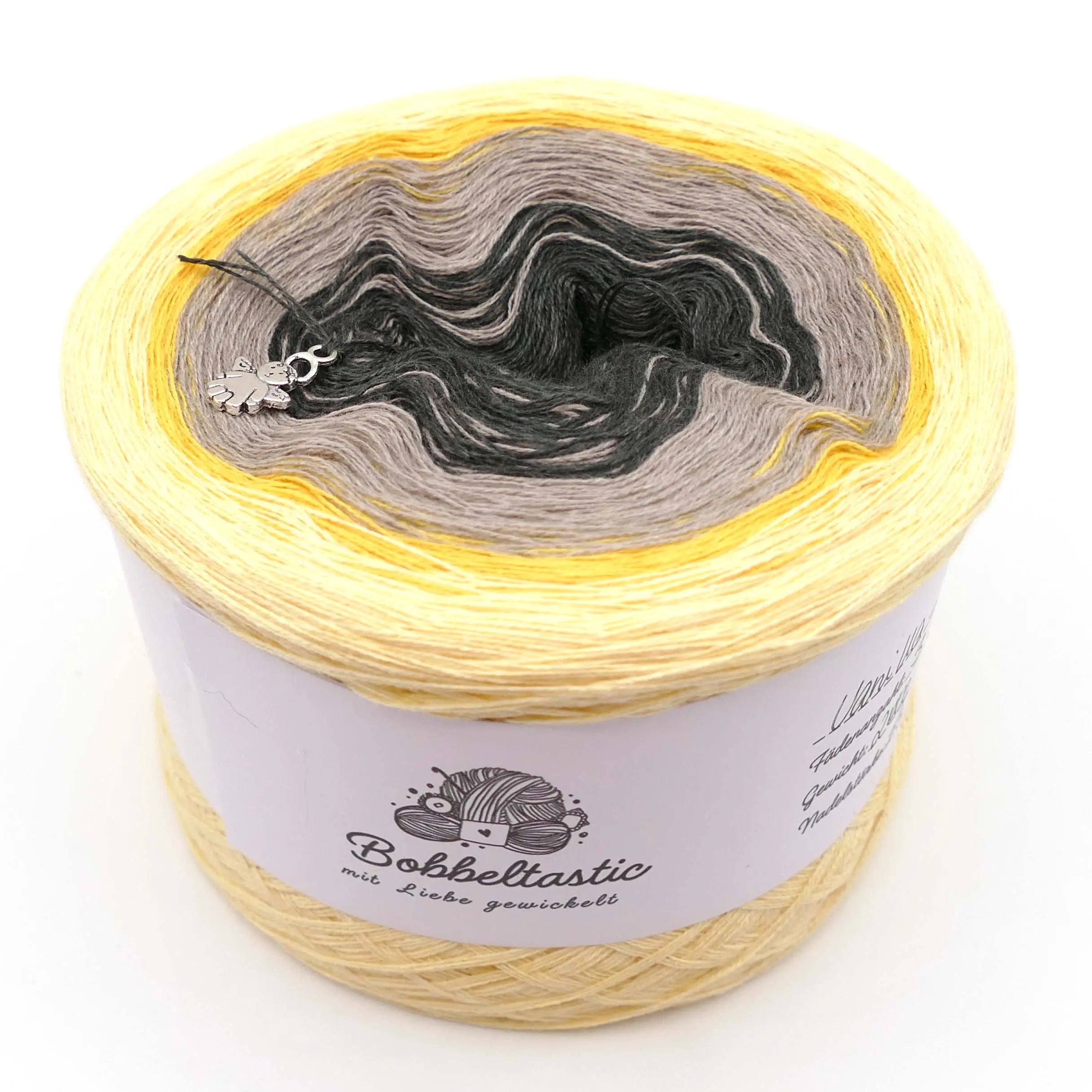 Bobbel Farbverlaufsgarn Vanilla Slate Bobbeltastic