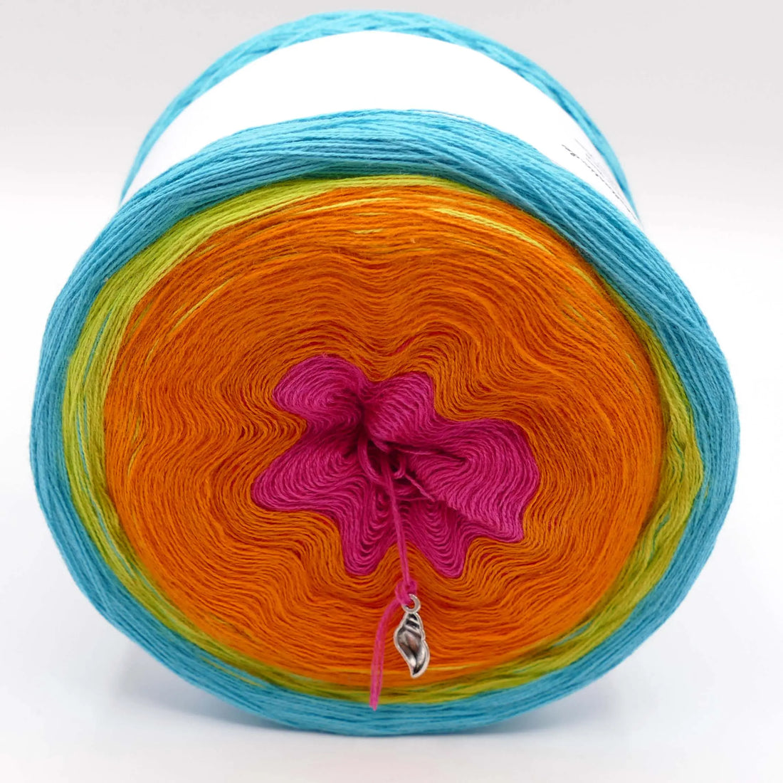 Bobbel Farbverlaufsgarn Kiwi-Splash Bobbeltastic