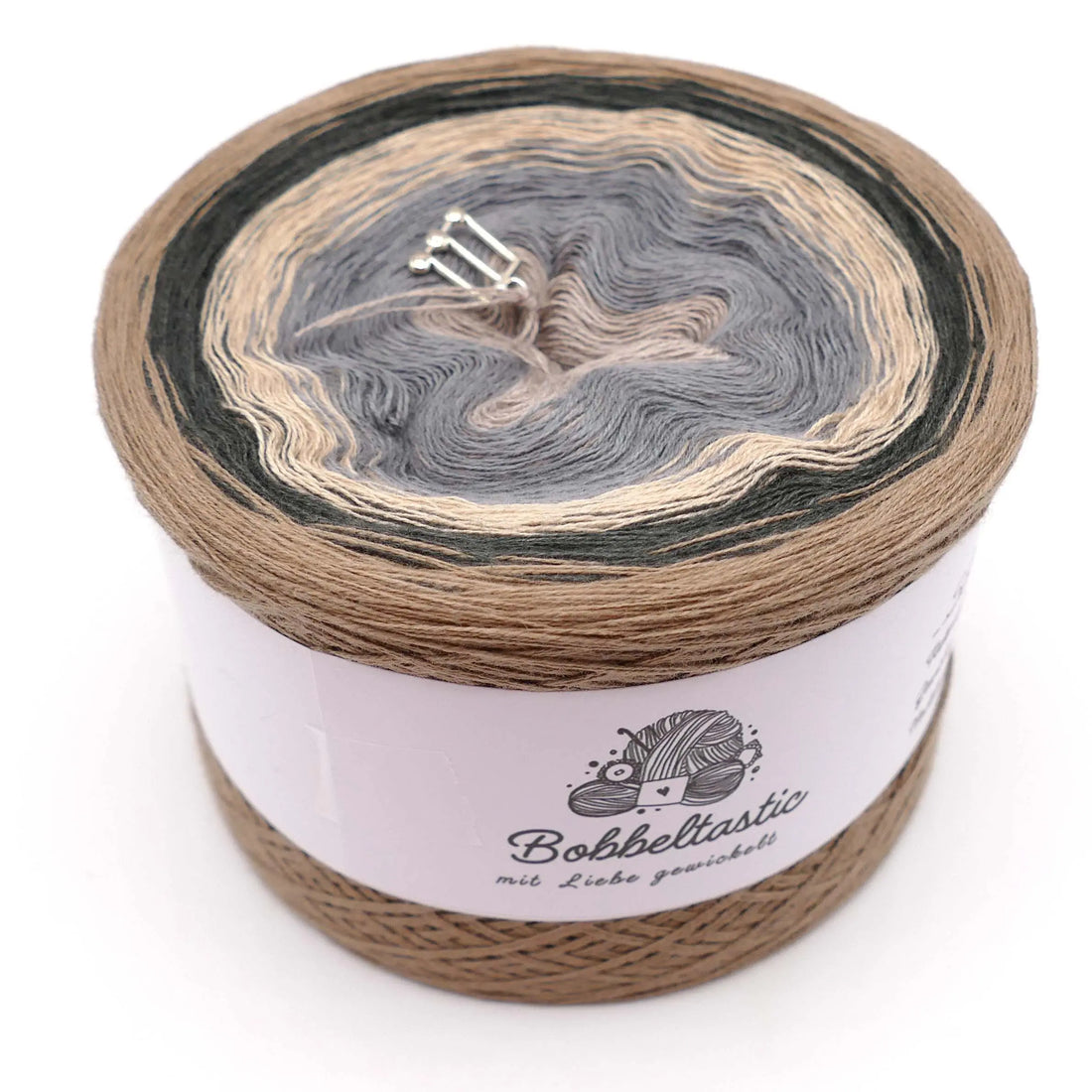 Bobbel Farbverlaufsgarn Schattenstein Bobbeltastic