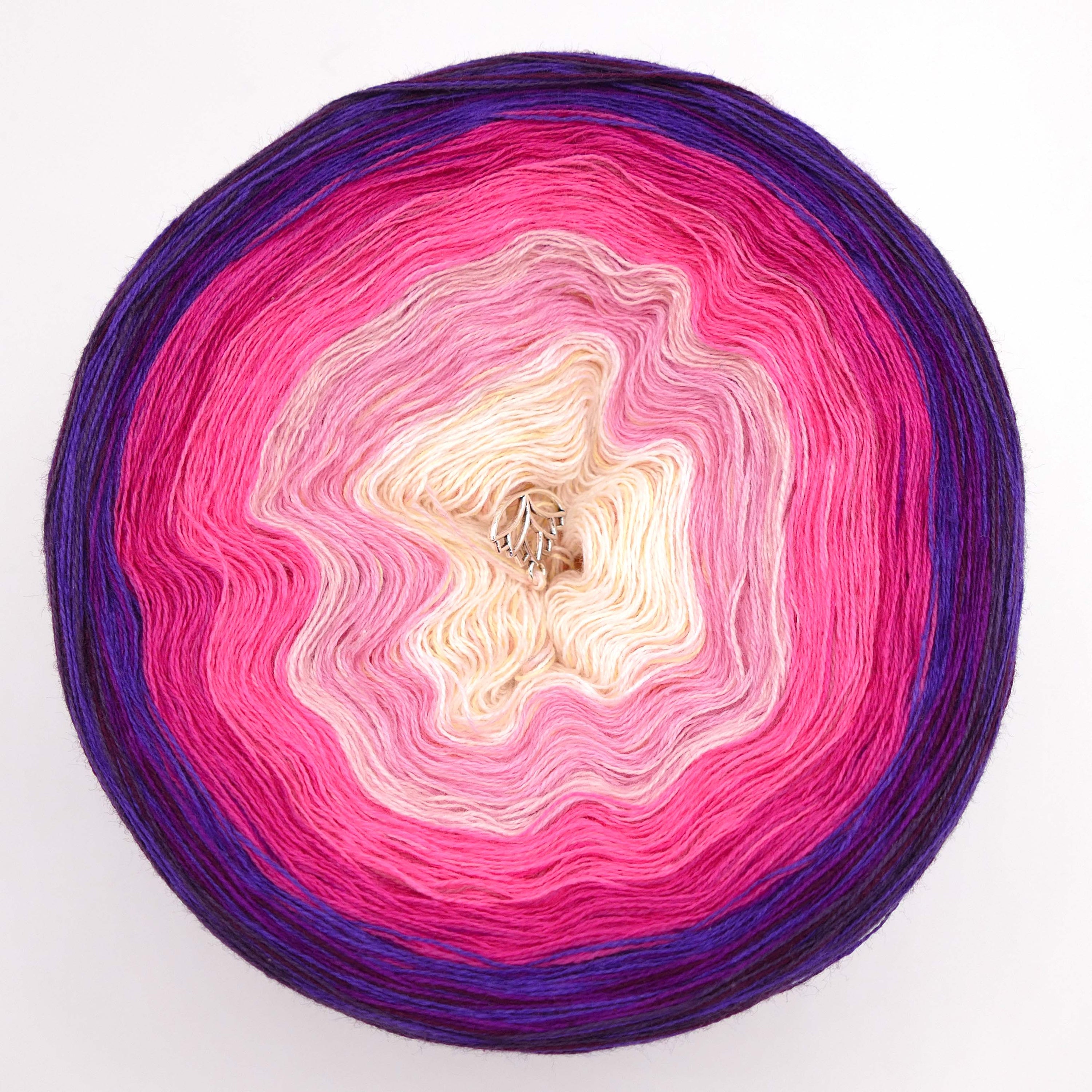 Bobbel Farbverlaufsgarn Vortex Pink Shot