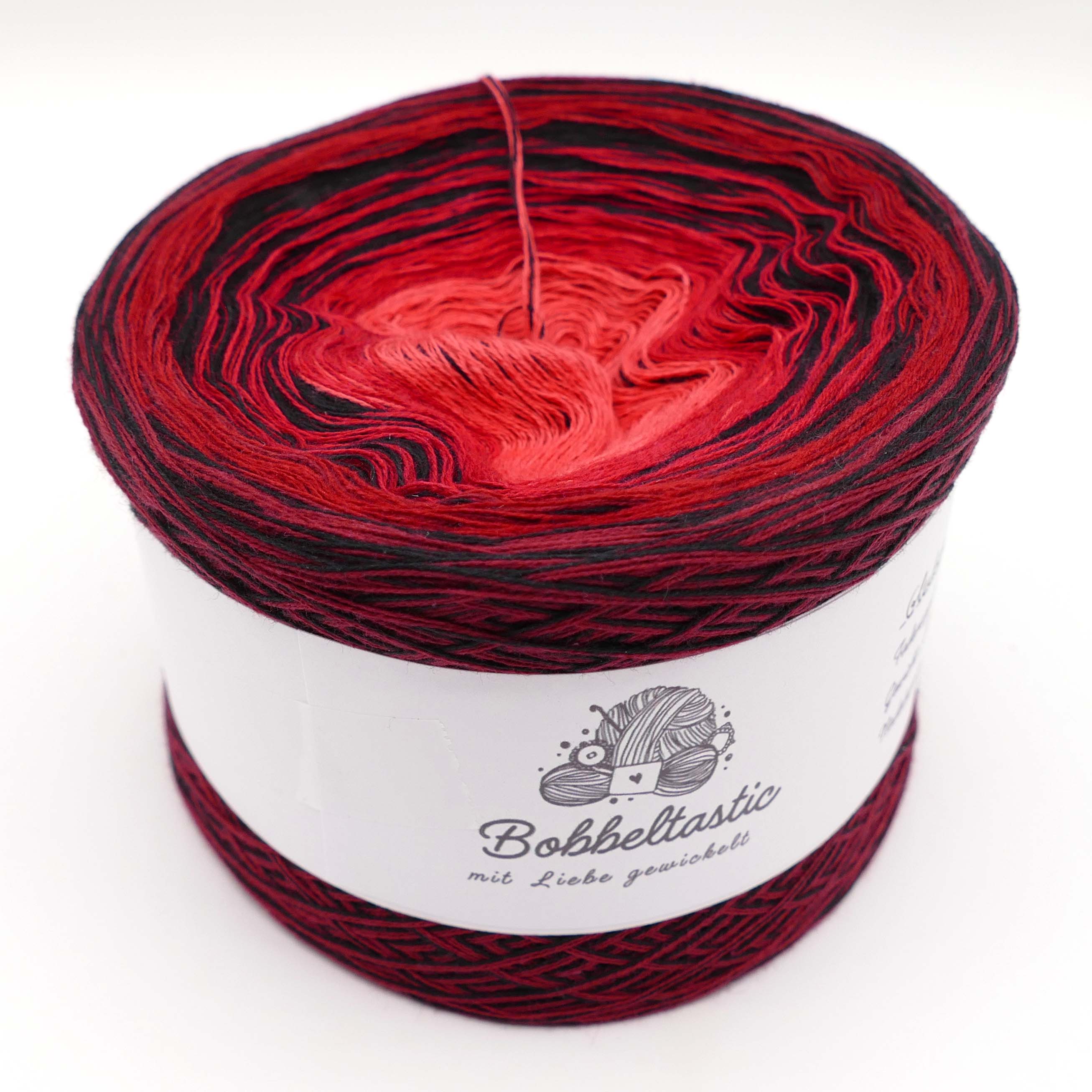 Bobbel Farbverlaufsgarn Glutstrom Vortex