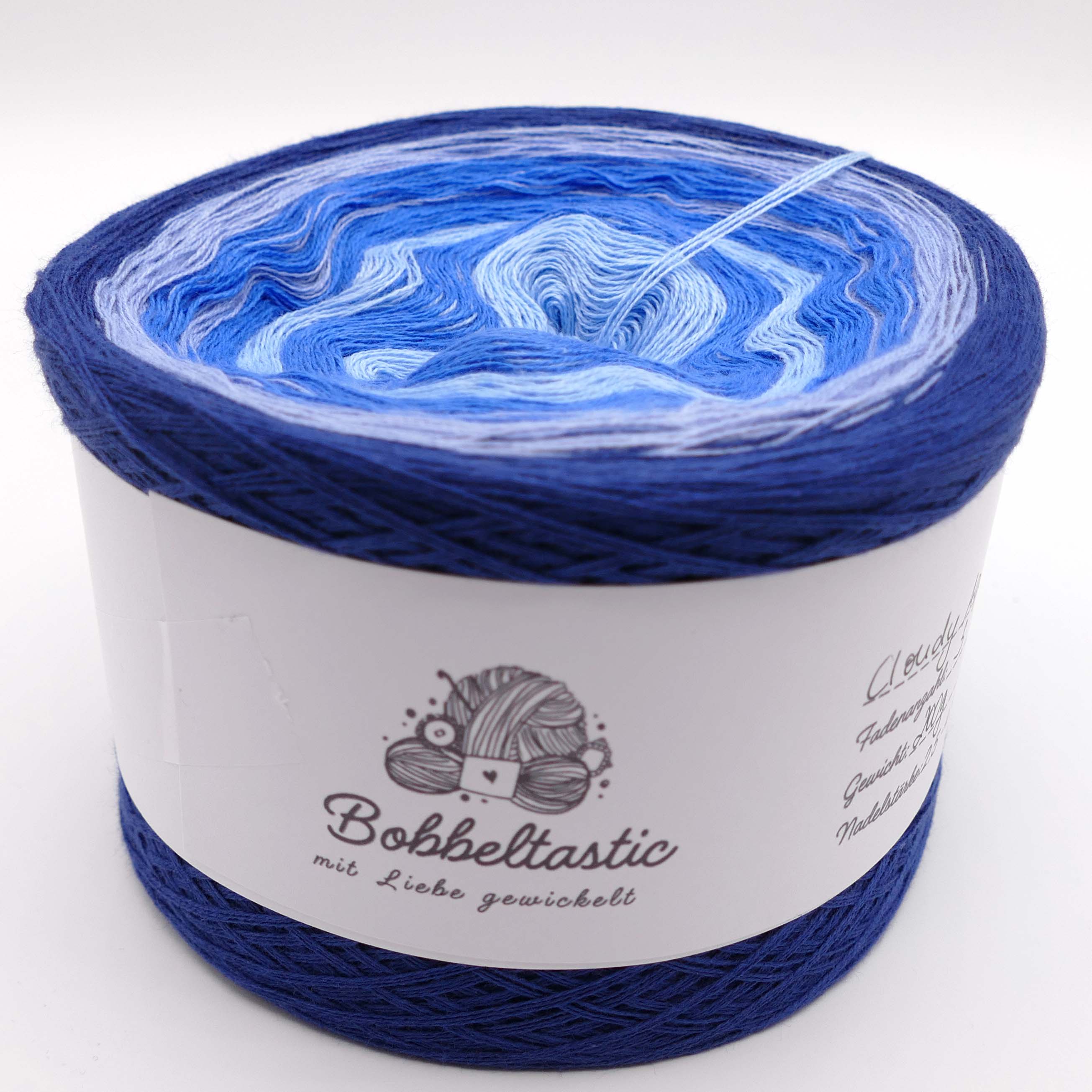 Bobbel Farbverlaufsgarn Cloudy Aqua