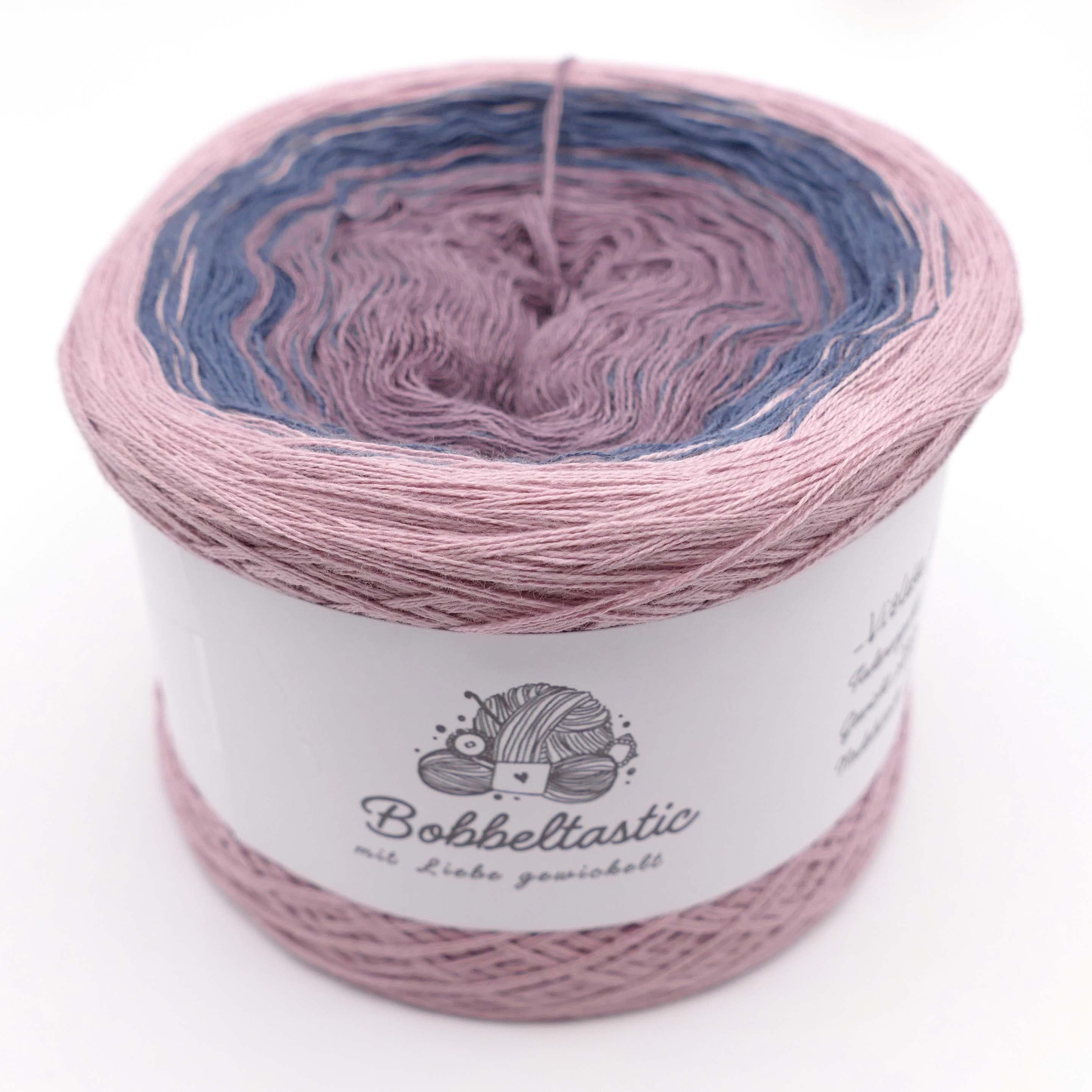 Bobbel Farbverlaufsgarn violette Nacht
