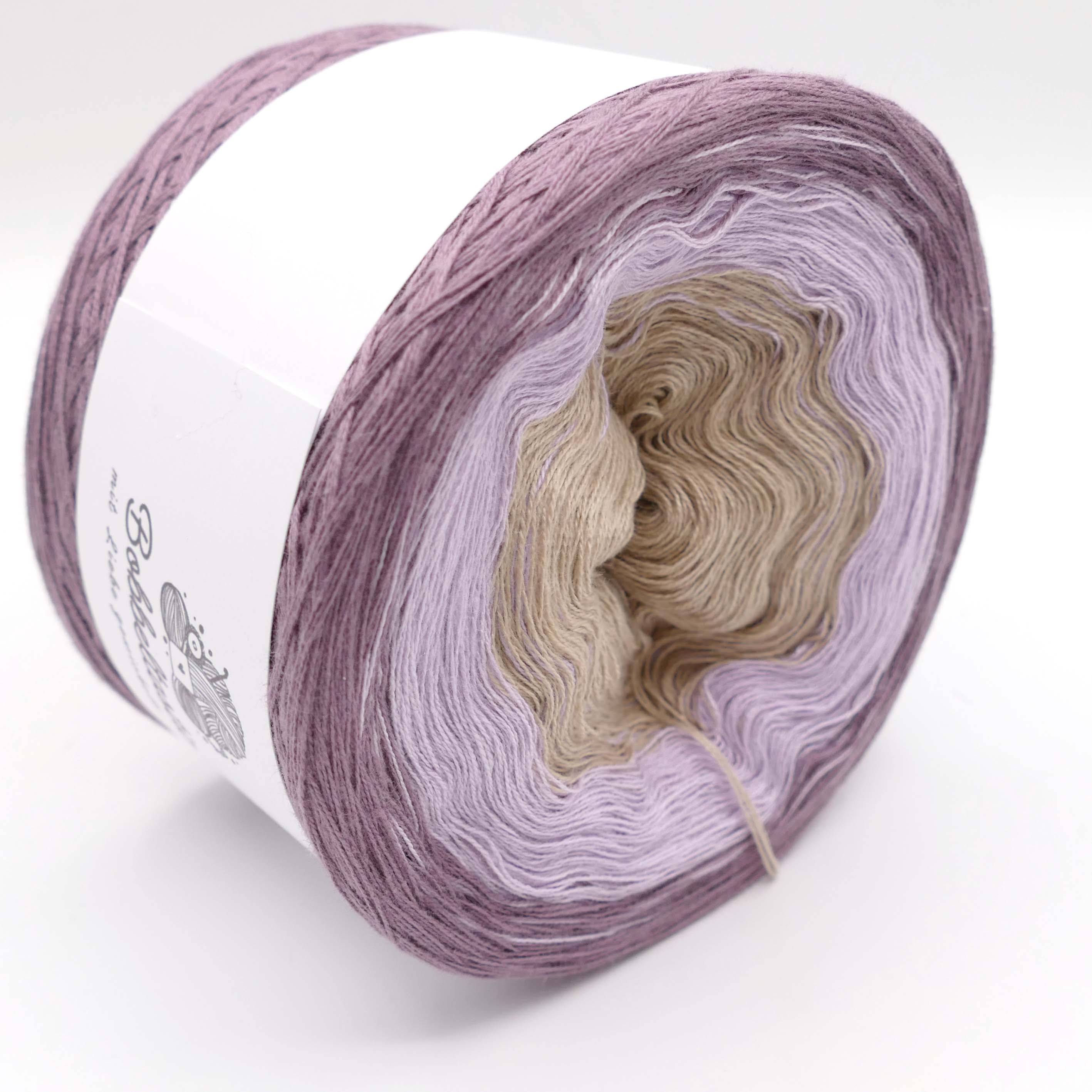 Bobbel Farbverlaufsgarn violette Eleganz