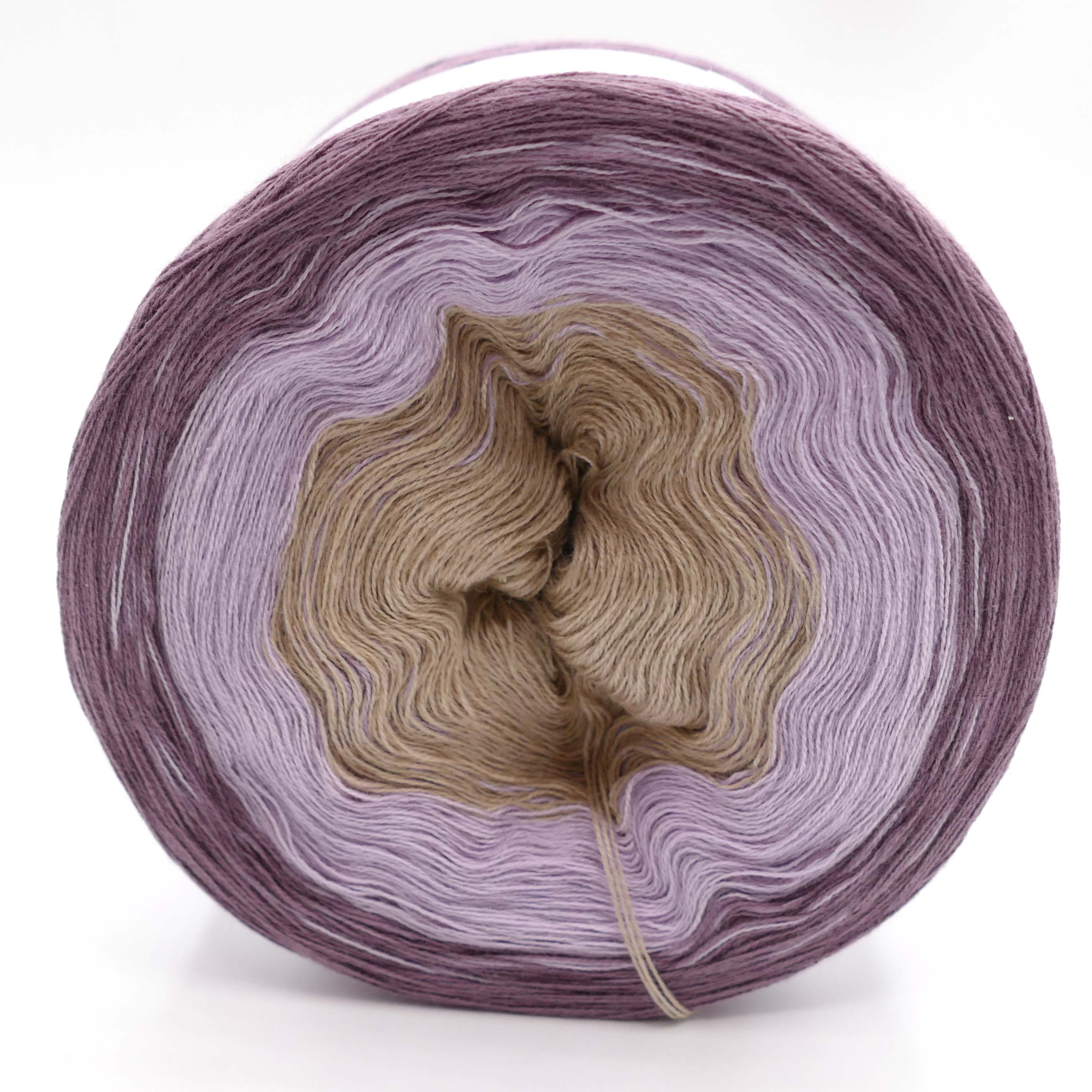 Bobbel Farbverlaufsgarn violette Eleganz
