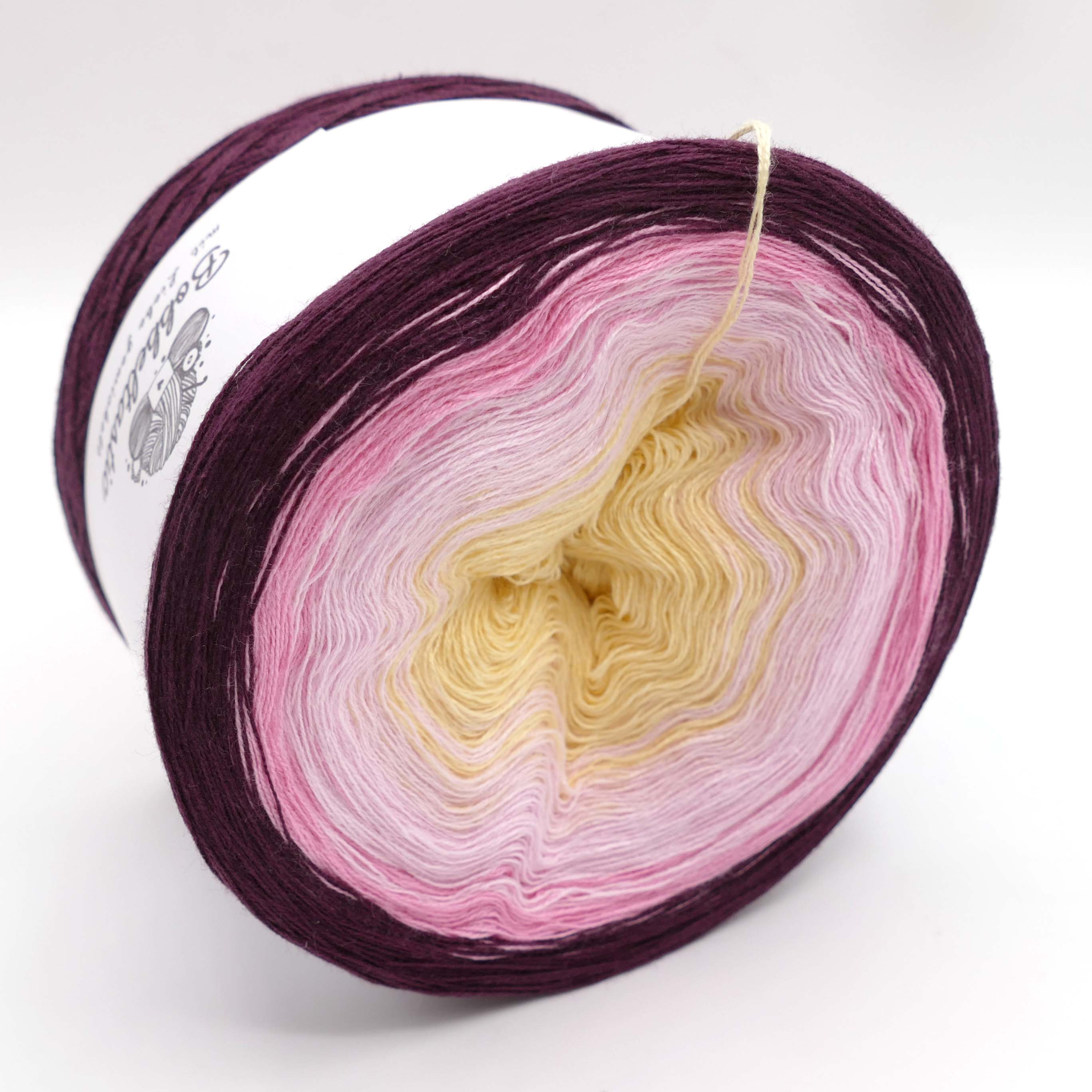 Bobbel Farbverlaufsgarn Vanille-Kuss