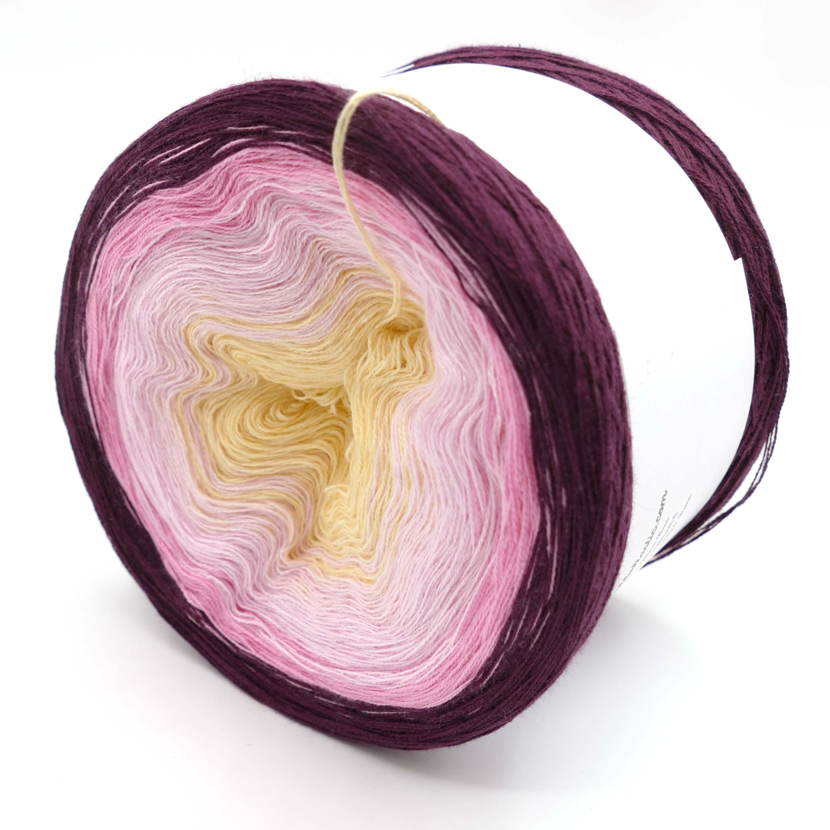 Bobbel Farbverlaufsgarn Vanille-Kuss