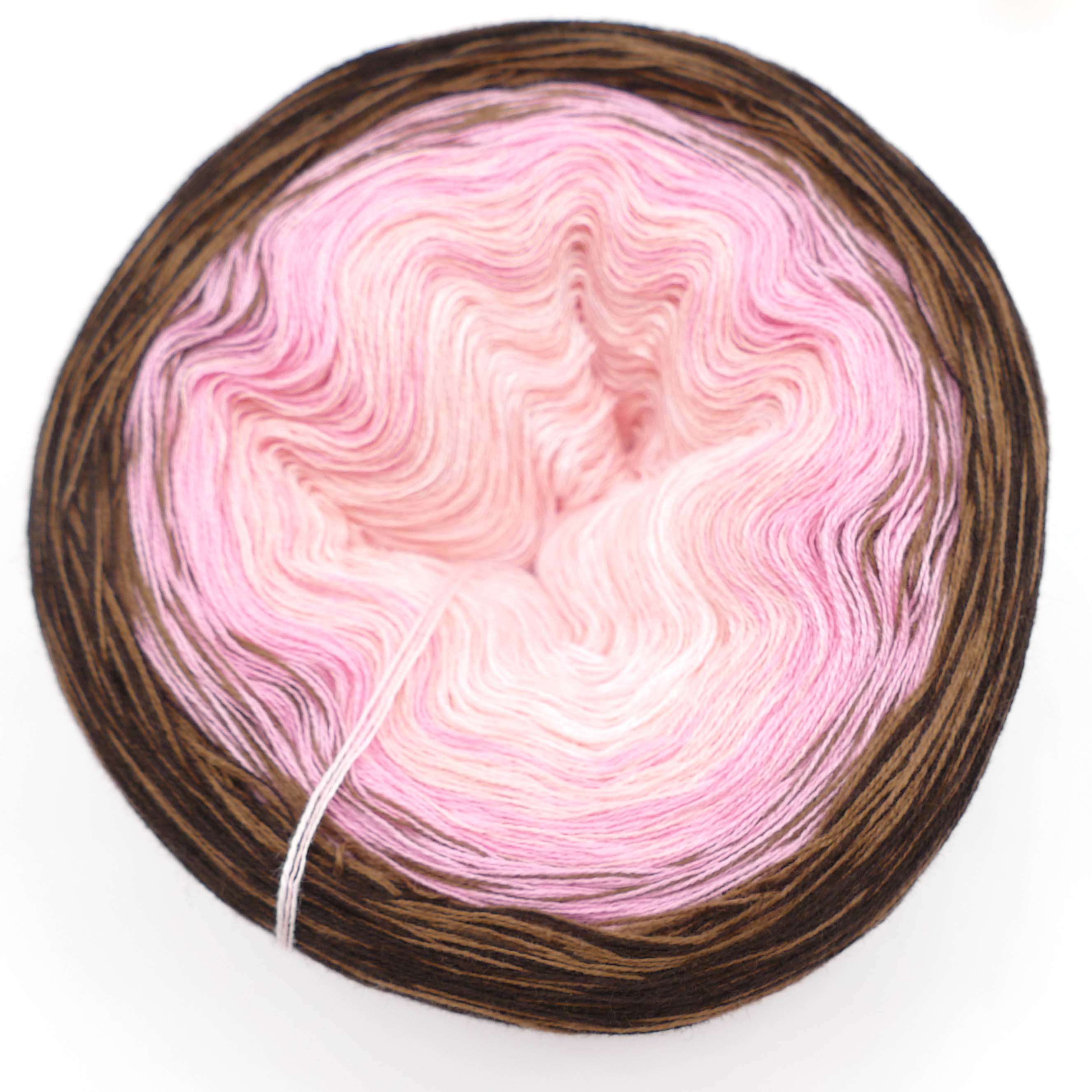 Bobbel Farbverlaufsgarn Rosenpraline