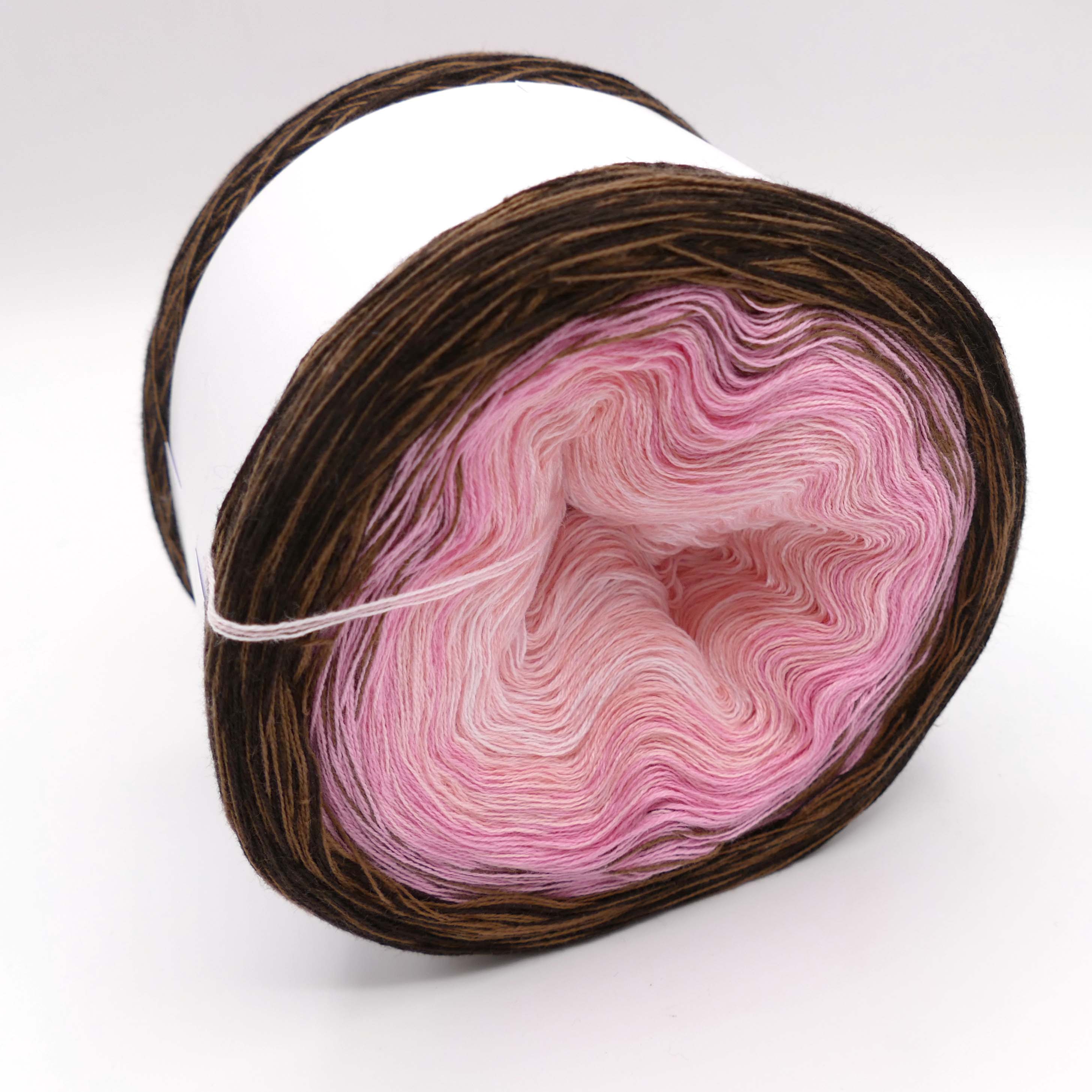 Bobbel Farbverlaufsgarn Rosenpraline