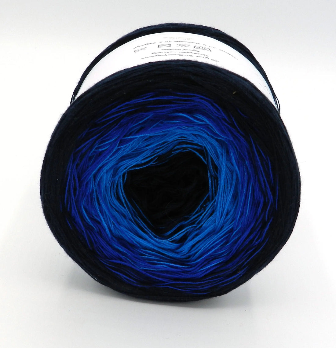 Bobbel Farbverlaufsgarn Tiefsee 3-fädig 1,30Eur/100M Wolle Garn Bobbeltastic