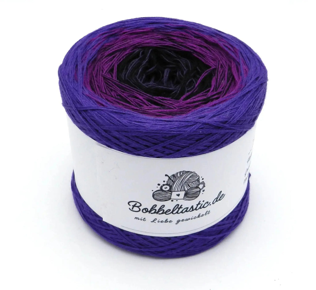 Bobbel Farbverlaufsgarn Traumfänger 3-fädig 1,30Eur/100M Wolle Garn Bobbeltastic