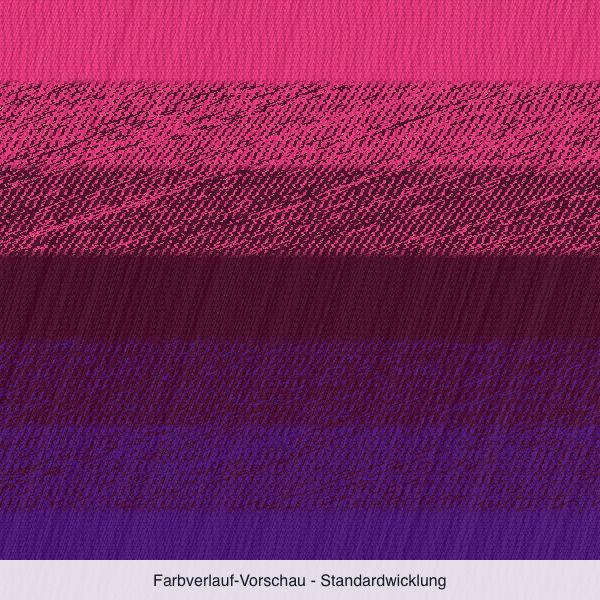 Magenta Nachtblüte - Meliertes Garn für kreative Projekte